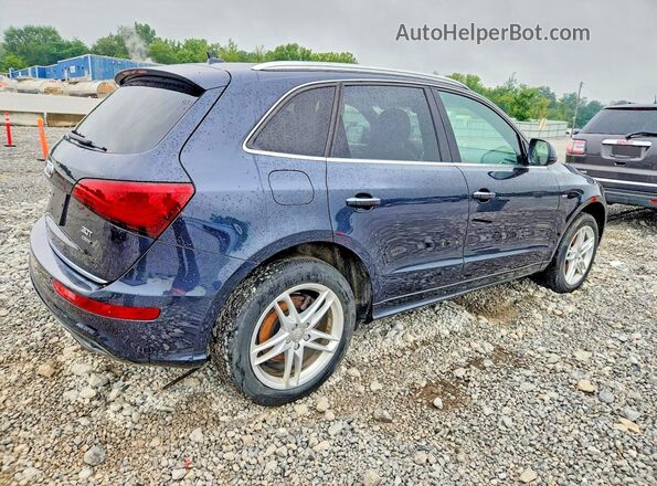 WA1D7AFPXHA039413 2017 AUDI Q5 Blue Առջևի աջ