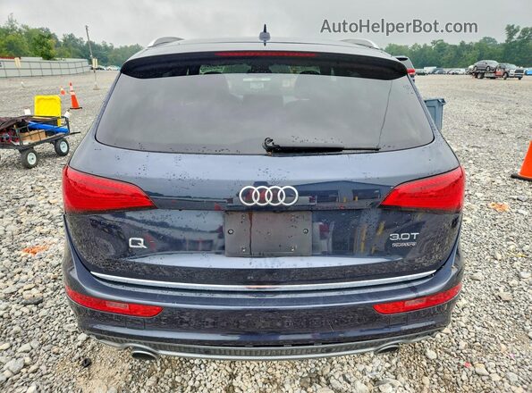 WA1D7AFPXHA039413 2017 AUDI Q5 Blue Սալոնի դիմացի տեսք