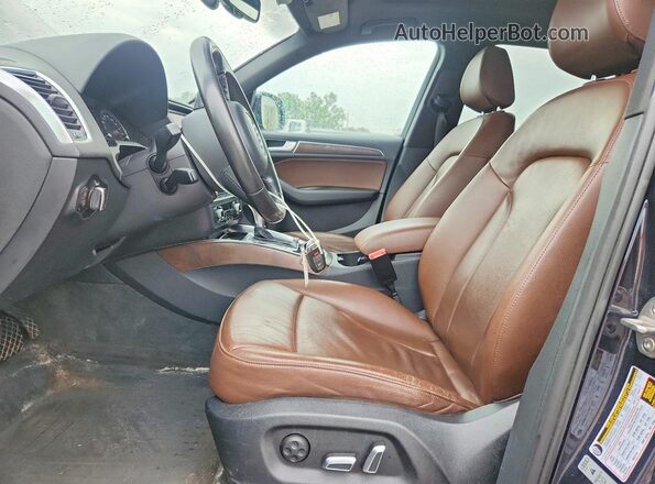 WA1D7AFPXHA039413 2017 AUDI Q5 Blue Առջևի վահանակի տեսք