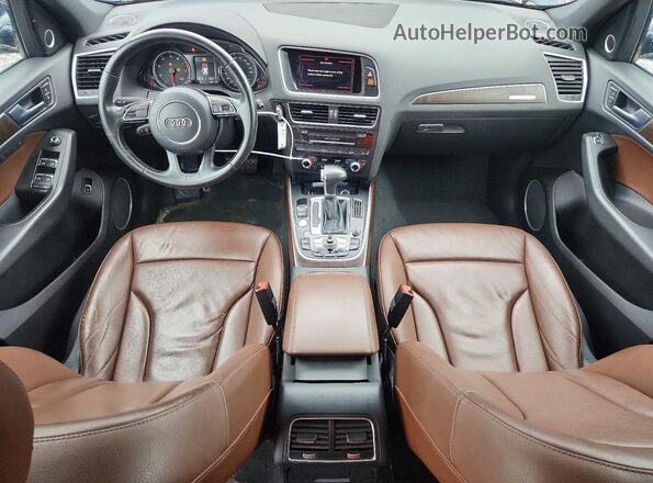 WA1D7AFPXHA039413 2017 AUDI Q5 Blue Սարքավորումների վահանակի տեսք