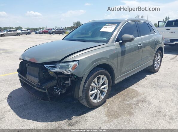 WA1DECF30S1019869 2025 AUDI Q3 Green Front left