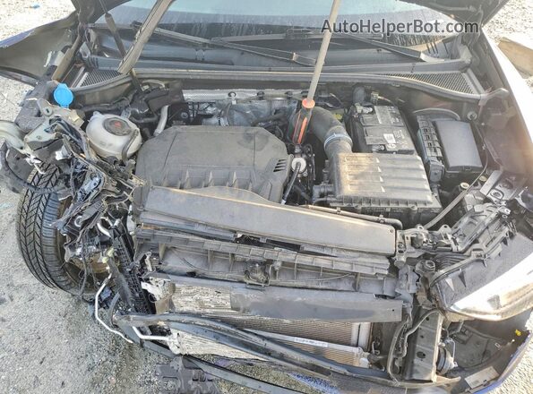 WA1DECF31N1047619 2022 AUDI Q3 Синий Вид задней части салона