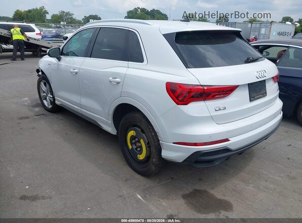 WA1DECF31R1149993 2024 AUDI Q3 Белый Задняя левая четверть