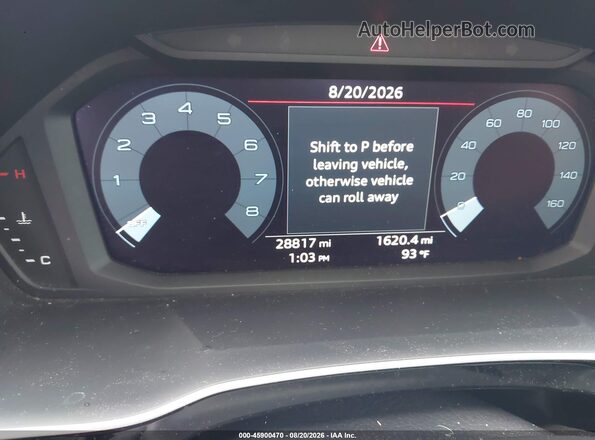 WA1DECF31R1149993 2024 AUDI Q3 Белый Вид задних сидений