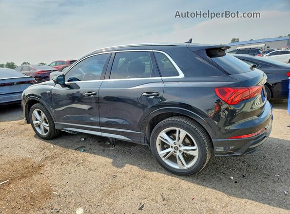 WA1DECF32N1010286 2022 AUDI Q3 Черный Задняя левая четверть