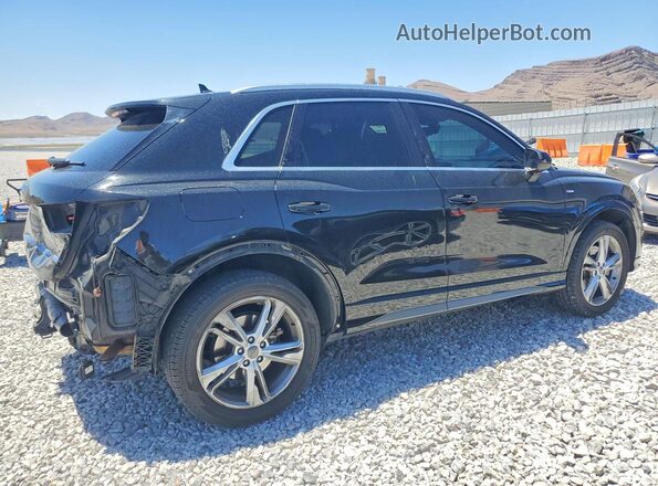 WA1DECF33L1028051 2020 AUDI Q3 Black უკანა მარჯვენა