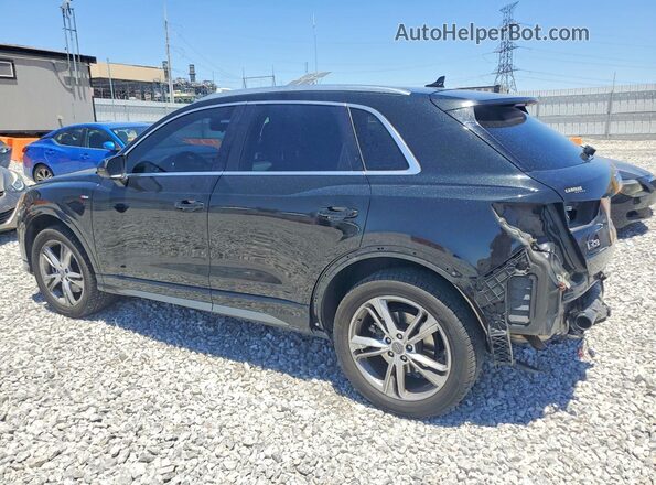 WA1DECF33L1028051 2020 AUDI Q3 Black უკანა მარცხენა