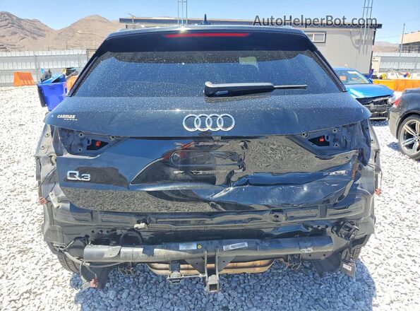 WA1DECF33L1028051 2020 AUDI Q3 Black უკანა ხედი