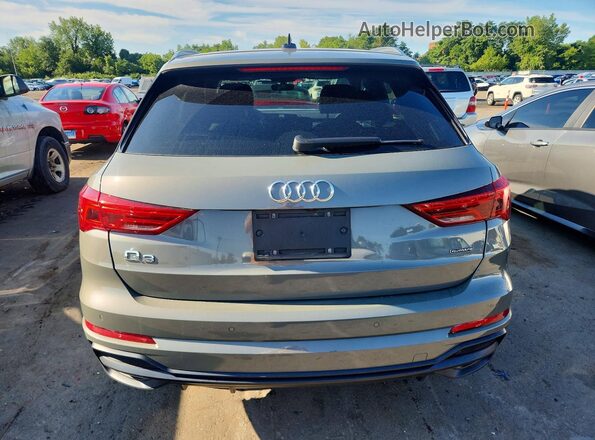WA1DECF33L1056643 2020 AUDI Q3 Gray Widok z tyłu
