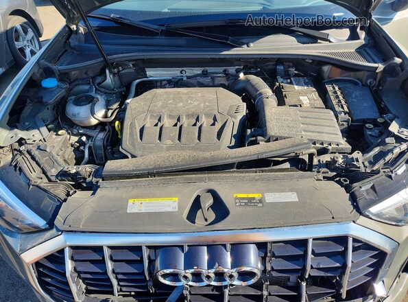 WA1DECF33L1056643 2020 AUDI Q3 Gray Widok komory silnika