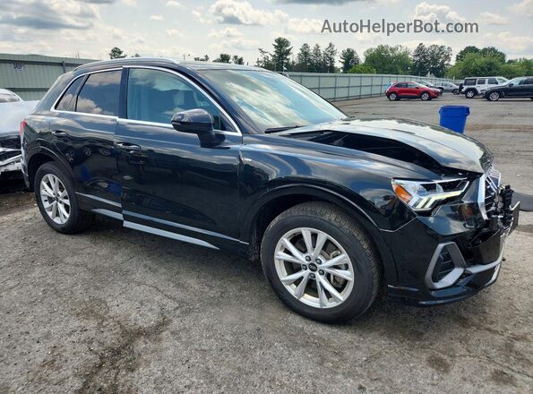 WA1DECF33R1047885 2024 AUDI Q3 Черный Передняя правая четверть