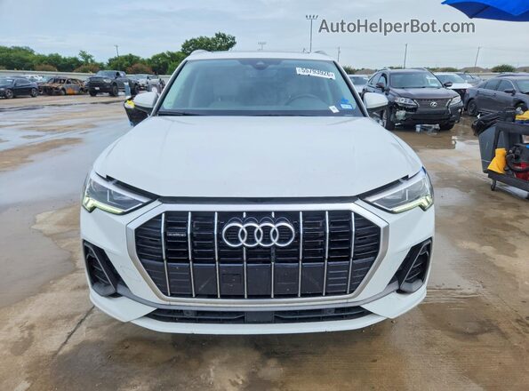 WA1DECF33R1078182 2024 AUDI Q3 White Դիմացի տեսք