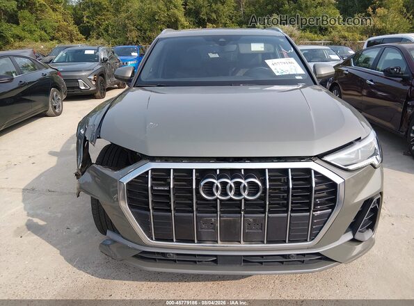 WA1DECF33R1125372 2024 AUDI Q3 Gray Instrument cluster view