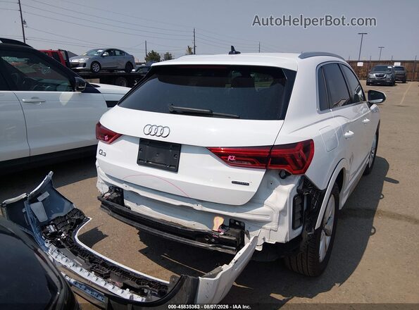 WA1DECF33S1016223 2025 AUDI Q3 White 