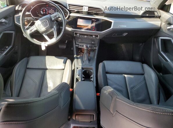 WA1DECF34N1021404 2022 AUDI Q3 Blue Dashboard view
