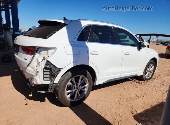 WA1DECF34P1135678 2023 AUDI Q3 Белый Задняя правая четверть