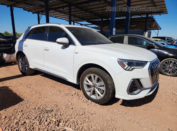 WA1DECF34P1135678 2023 AUDI Q3 Белый Передняя правая четверть