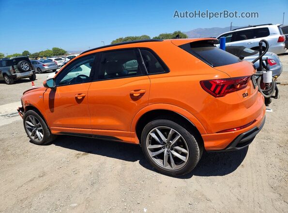 WA1DECF36S1004695 2025 AUDI Q3 Orange Հետևի ձախ