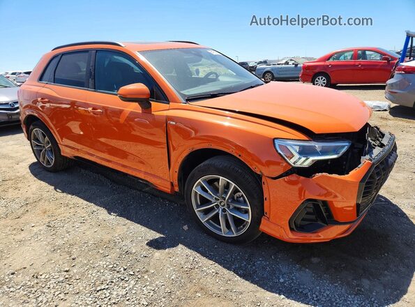 WA1DECF36S1004695 2025 AUDI Q3 Orange Առջևի աջ