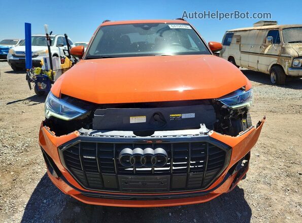 WA1DECF36S1004695 2025 AUDI Q3 Orange Դիմացի տեսք