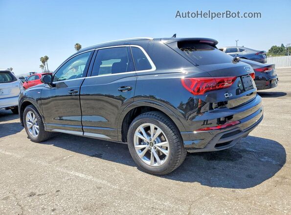 WA1DECF36S1040550 2025 AUDI Q3 Black უკანა მარცხენა