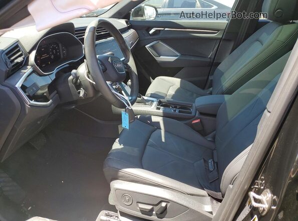 WA1DECF36S1040550 2025 AUDI Q3 Black წინა სალონის ხედი