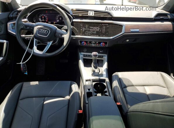 WA1DECF36S1040550 2025 AUDI Q3 Black წინა პანელის ხედი