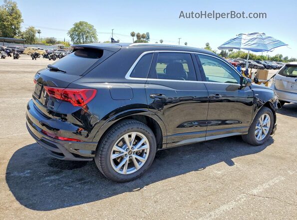 WA1DECF36S1040550 2025 AUDI Q3 Black უკანა მარჯვენა