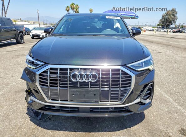 WA1DECF36S1040550 2025 AUDI Q3 Black წინა ხედი