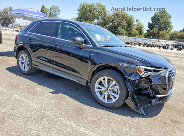 WA1DECF36S1040550 2025 AUDI Q3 Black წინა მარჯვენა