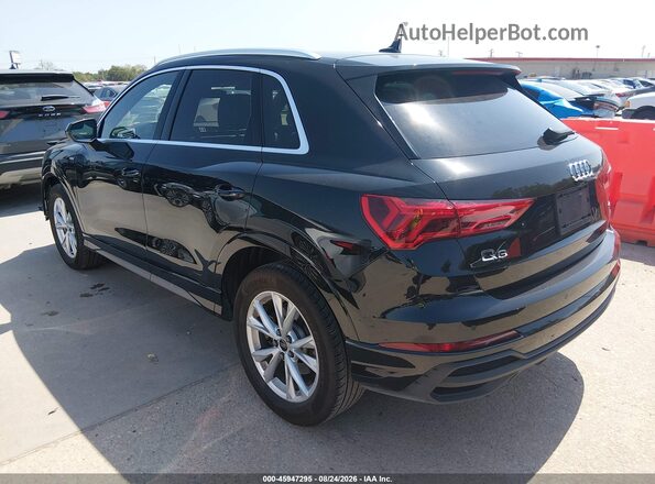 WA1DECF36S1058563 2025 AUDI Q3 Черный Задняя левая четверть