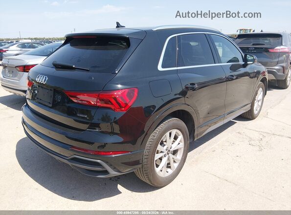 WA1DECF36S1058563 2025 AUDI Q3 Черный Задняя правая четверть