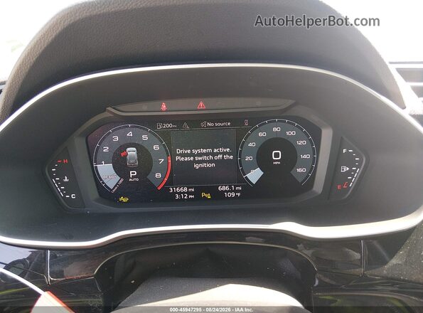 WA1DECF36S1058563 2025 AUDI Q3 Черный Вид задних сидений