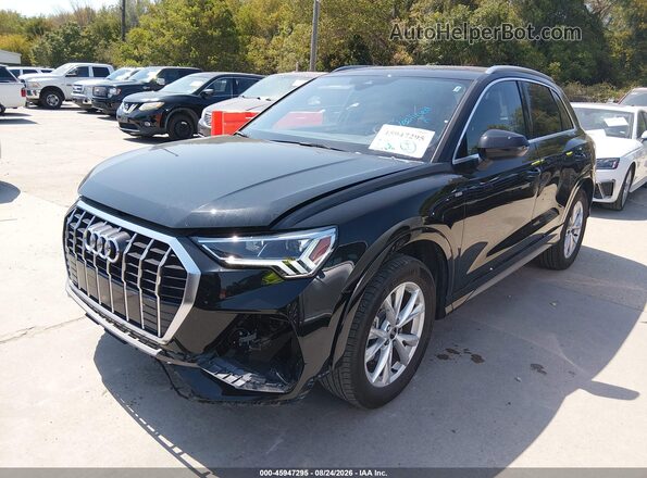 WA1DECF36S1058563 2025 AUDI Q3 Черный Передняя левая четверть