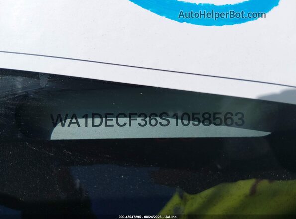 WA1DECF36S1058563 2025 AUDI Q3 Черный Вид подкапотного пространства
