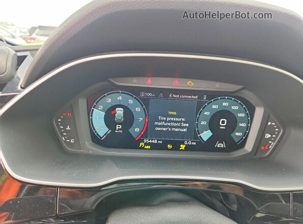 WA1DECF37P1035865 2023 AUDI Q3 White Սարքավորումների վահանակի տեսք