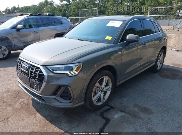 WA1DECF37R1030572 2024 AUDI Q3 Gray Передня ліва чверть