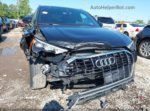 WA1DECF38L1041328 2020 AUDI Q3 Black Դիմացի տեսք