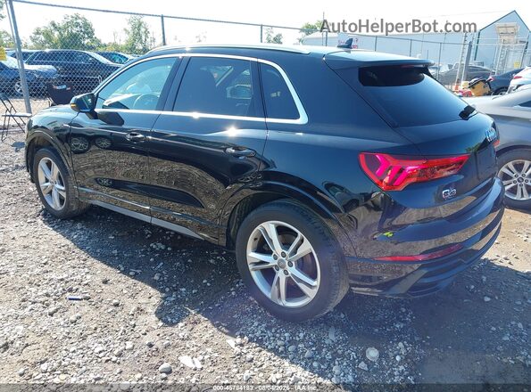 WA1DECF38L1041328 2020 AUDI Q3 Black Հետևի ձախ