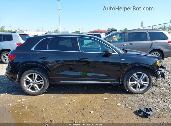 WA1DECF38L1041328 2020 AUDI Q3 Black Սալոնի հետևի տեսք