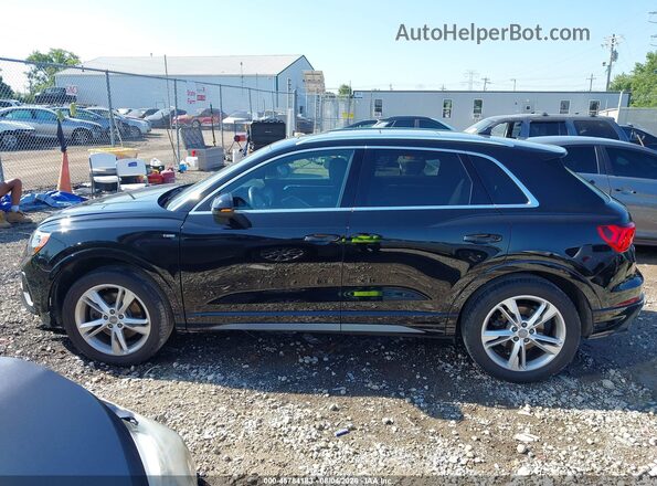 WA1DECF38L1041328 2020 AUDI Q3 Black Սալոնի 360 աստիճան տեսք