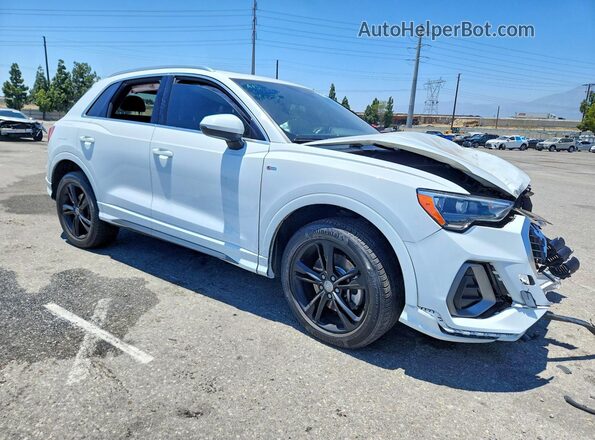 WA1DECF38M1010758 2021 AUDI Q3 White წინა მარჯვენა
