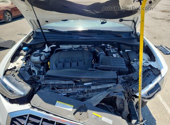 WA1DECF38M1010758 2021 AUDI Q3 White უკანა სალონის ხედი