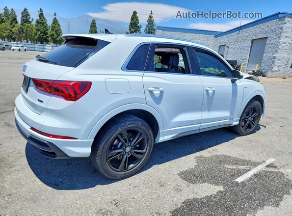 WA1DECF38M1010758 2021 AUDI Q3 White უკანა მარჯვენა