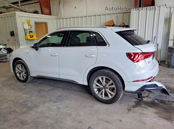 WA1DECF38N1004850 2022 AUDI Q3 White Հետևի ձախ