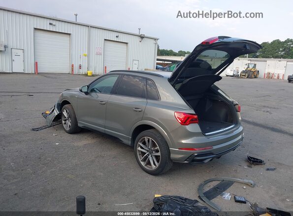 WA1DECF38N1088880 2022 AUDI Q3 Gray Задня ліва чверть