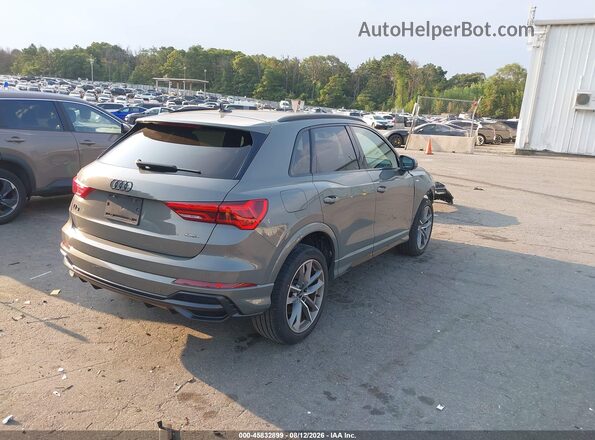 WA1DECF38N1088880 2022 AUDI Q3 Gray Задня права чверть
