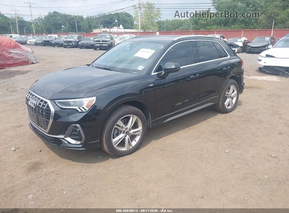 WA1DECF38P1047281 2023 AUDI Q3 Black Передня ліва чверть