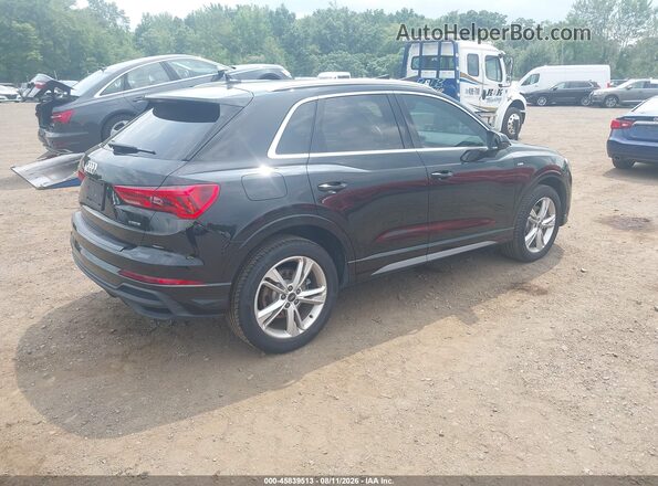 WA1DECF38P1047281 2023 AUDI Q3 Black Задня права чверть