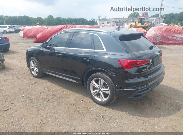 WA1DECF38P1047281 2023 AUDI Q3 Black Вид спереду